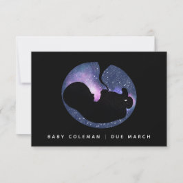 Estrellas espirituales Invitación de embarazo infa