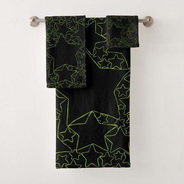 Estrellas, estrellas, estrellas - Lime Green (In situ)