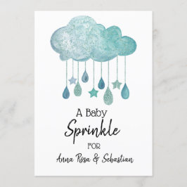 *~* Estrellas Lluvia a Nubes Espolvorea Invitación