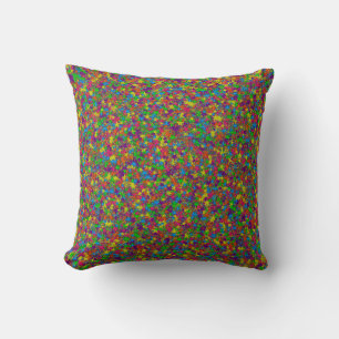 Estrellas Metalizado coloridas - Cojín decorativo 