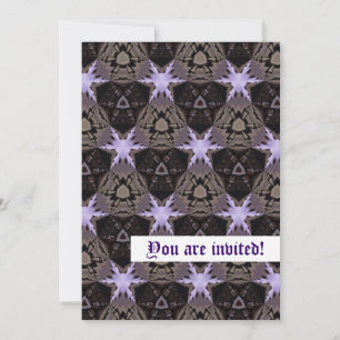 Estrellas Moradas Anuncio Personalizado