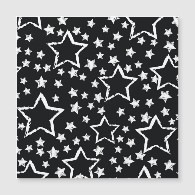 Estrellas negras, blancas: grunge urbano. (Anverso)