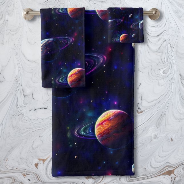 Estrellas, planetas, galaxia, tema del espacio ext (Subido por el creador)