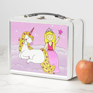 Estrellas, princesa de diamantes y caja de almuerz