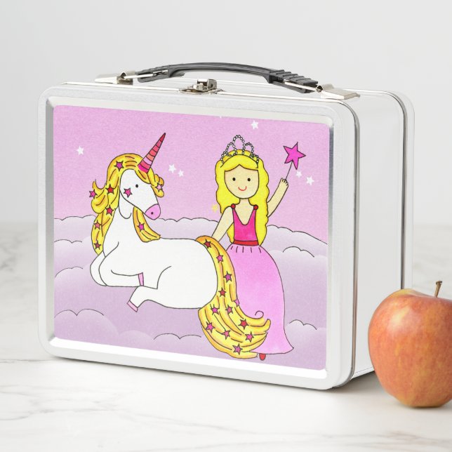Estrellas, princesa de diamantes y caja de almuerz (In situ)