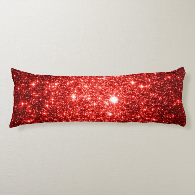 Estrellas rojas de almohada corporal (Anverso)