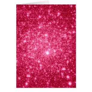 Estrellas rosadas calientes