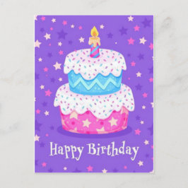 Estrellas Sensacionales Tarjeta Postal de Feliz Cu