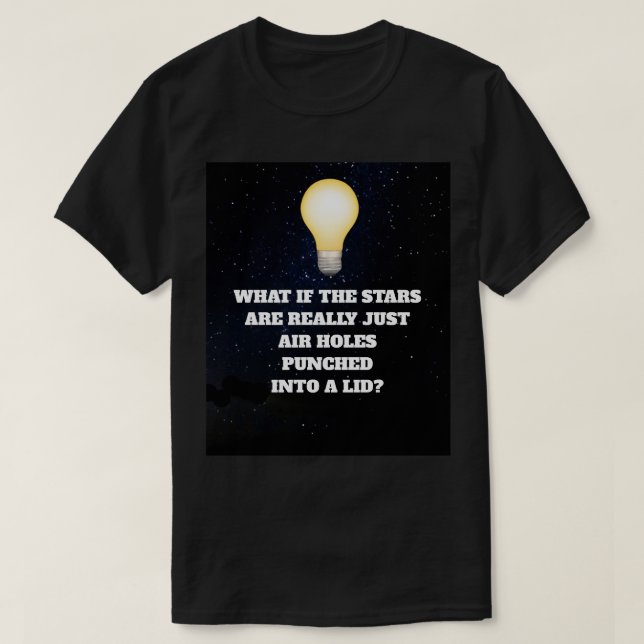 Estrellas Unisex Camiseta Básica (Diseño del anverso)