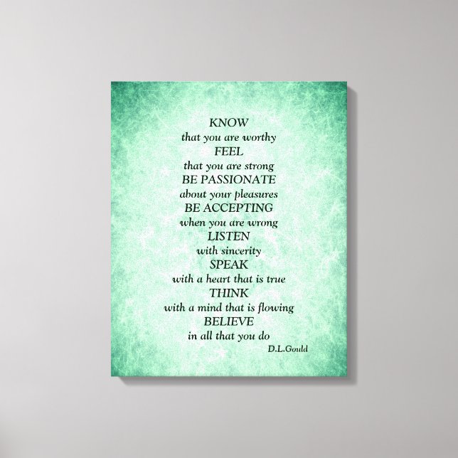 Estrellas verdes azules arte poético inspirador (Anverso)