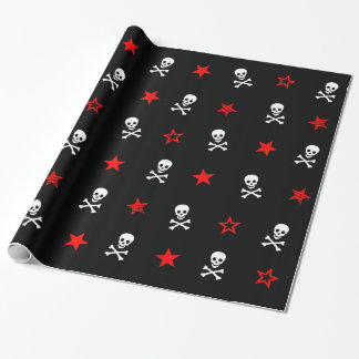 || Estrellas y Calaveras || Papel de Regalo
