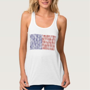 Estrellas y camisa de la bandera americana de las