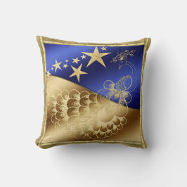 Estrellas y Cojín decorativo Peacock