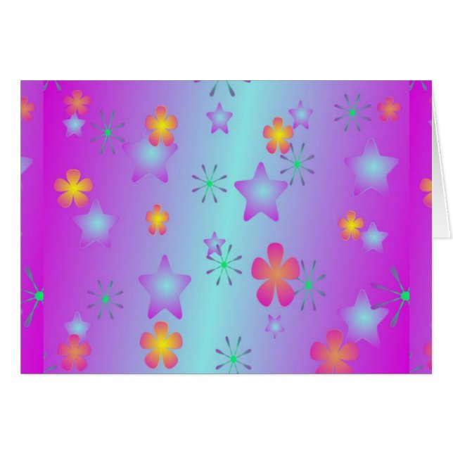 Estrellas Y Flores (Anverso (Horizontal))