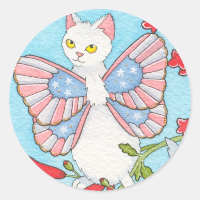 Estrellas y rayas de los pegatinas de las catétere (Anverso)