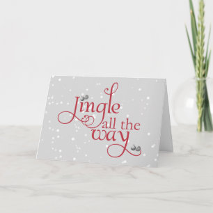 Estrellazo a través de la tarjeta del día de