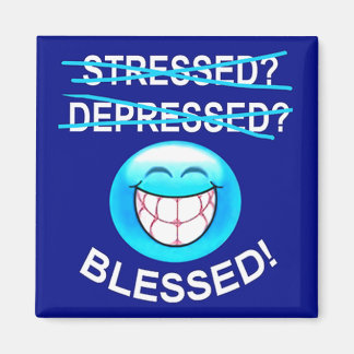 ¿Estresado? ¡Bendito! Imán