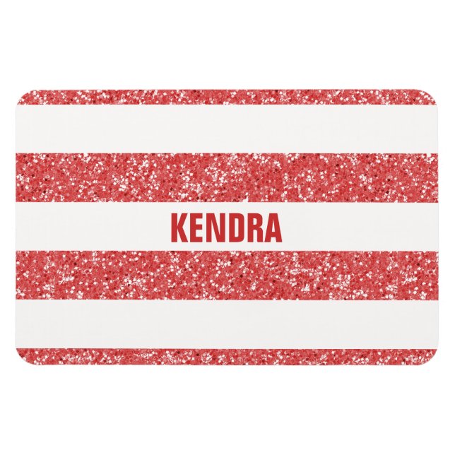 Estribos de aspecto de Purpurina de destello imán  (Horizontal)