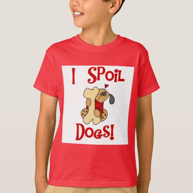 Estropeo las camisetas y los regalos de los perros (Anverso)