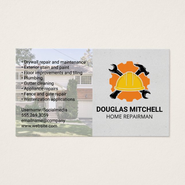 Estructura | Logo de Home Reparman (Frente)