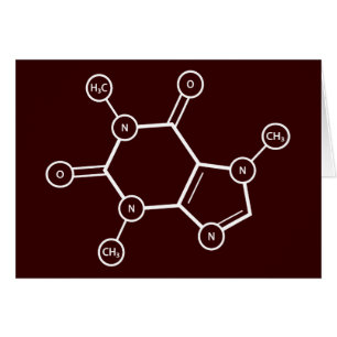 Estructura molecular C8H10N4O2