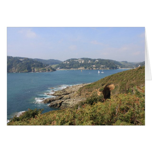 Estuario de Salcombe, Devon (Anverso (Horizontal))
