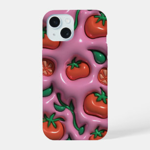 Estuche 3D Jelly Pink Tomate Phone
