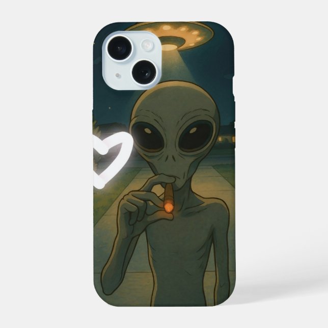 Estuche Alien Funda-Mate para iPhone (Reverso )