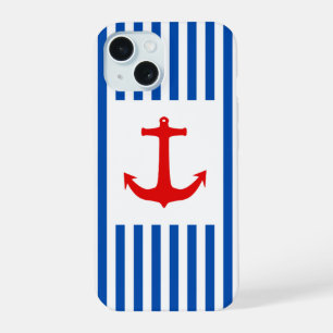 Estuche Anchors Away Phone (Rojo y Azul)