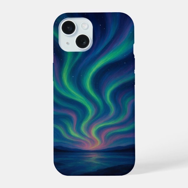 Estuche Aurora para iPhone - Elegante y asombroso (Reverso )