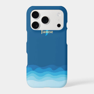 Estuche Beach Nautical Monogram para iPhone / iPad