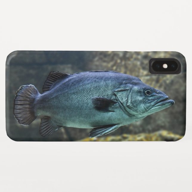 Estuche Big Fish Phone para iPhone XS Max Funda (Reverso (horizontal))