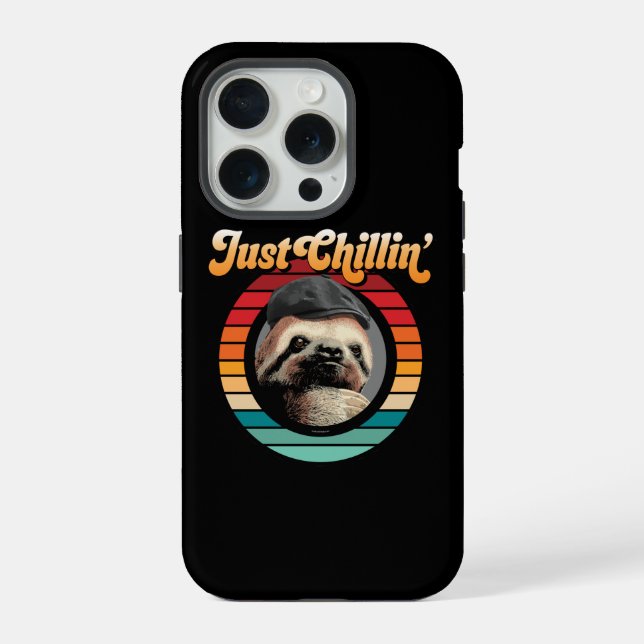 Estuche Chillin para iPhone con Funda Sloth (Reverso )