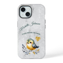 Estuche de Aves y Teléfono Cardíaco Personalizado