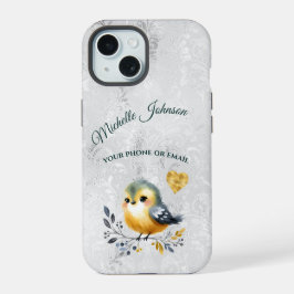 Estuche de Aves y Teléfono Cardíaco Personalizado