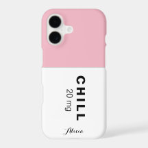 estuche de iphone chill pill personalizado