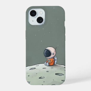estuche de teléfono astronauta