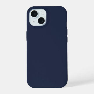 Estuche de teléfono de color azul marino