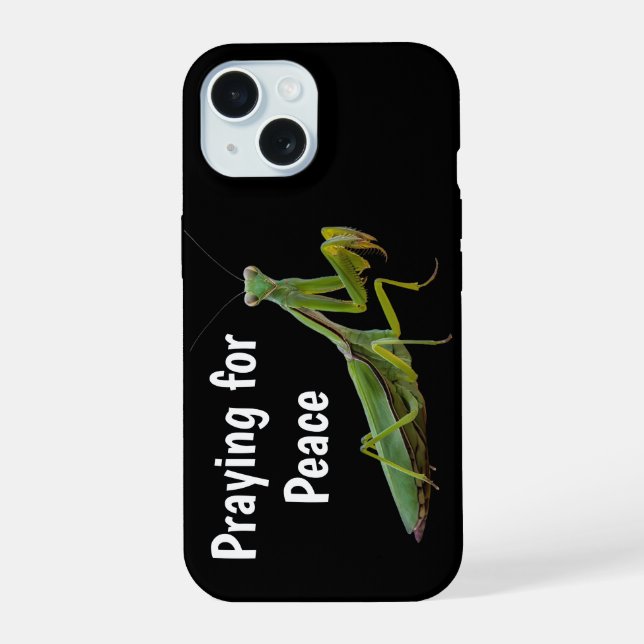 Estuche de teléfono de Mantis para rezar (Reverso )