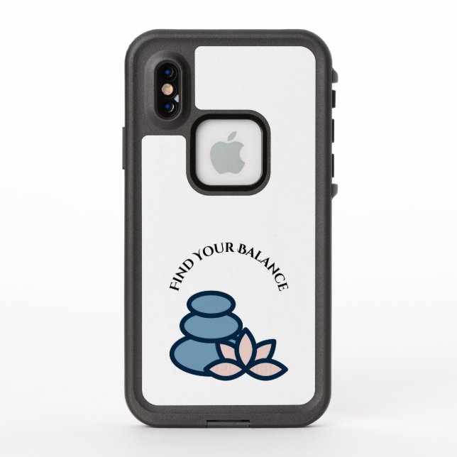 Estuche de teléfono de prueba de vida - Motivación (Reverso)