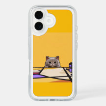 estuche de teléfono fotográfico del mascota del pe