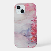 Estuche de teléfono panorámico de palisandro encan
