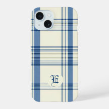Estuche de teléfono revestido de azul clásico y cr