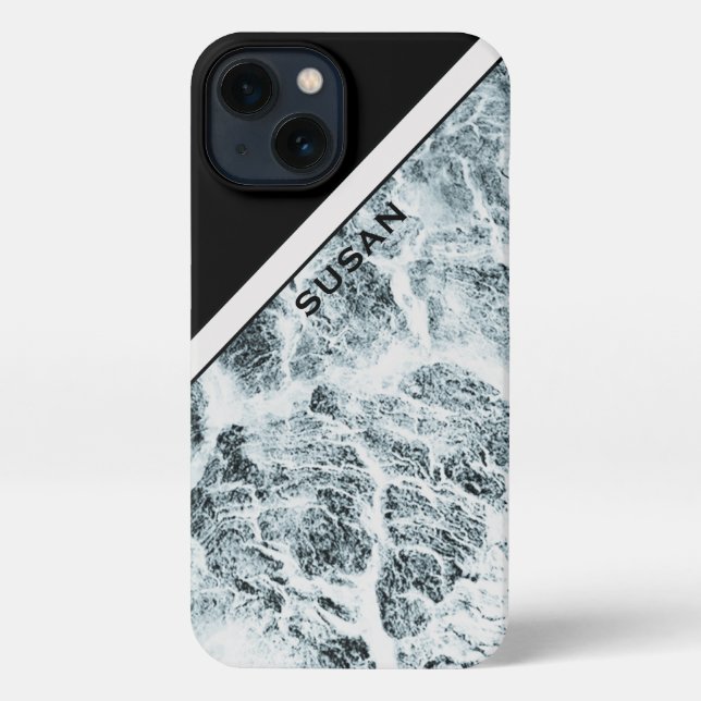 Estuche de teléfono "Wood White" (Reverso )