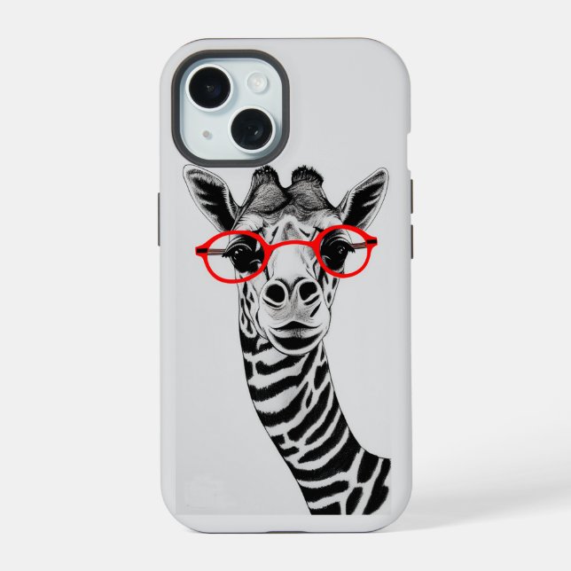 Estuche divertida Giraffe Phone (Reverso )