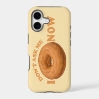 Estuche Donut Humor personalizado para iPhone