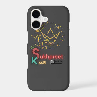 Estuche elegante Sukhpreet Kaur para iPhone person