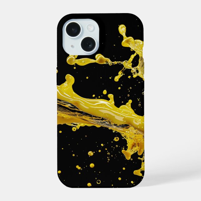 Estuche Golden Splash Dynamics iPhone (Reverso )