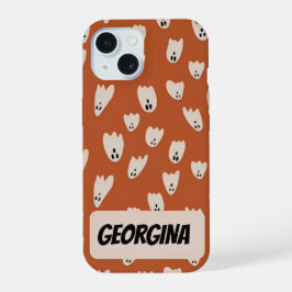 Estuche Halloween Ghost iPhone personalizado