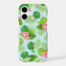Estuche Hibiscus Tropical para iPhone